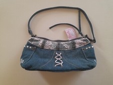 Borsetta pochette tela - in,