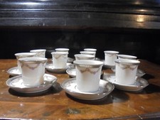 SERVIZIO 12 TAZZINE CAFFE IN