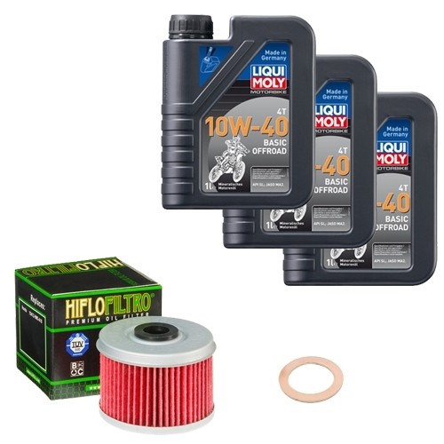 Kit olio hiflo 10w off - olio, lm