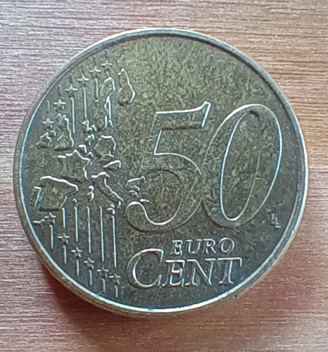 Moneta euro centesimi - moneta, 10