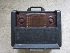 Radio d'epoca portatile da
