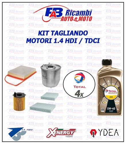 Kit tagliando motori 1 - 1.4, 1.6