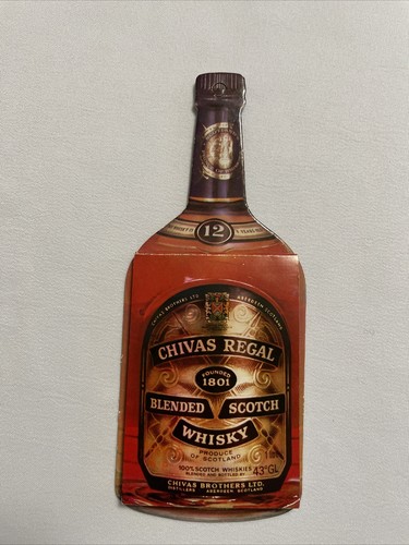 Blocco note bottiglia whisky
