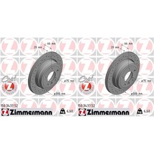 2X ZIMMERMANN DISCHI FRENANTI