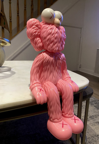 Kaws seeing watching - kaws, pink