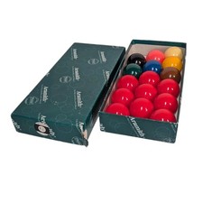 ARAMITH SNOOKER BALLS 1 7/8" 16/17 BALL SET (1 MISSING!) CH8.96