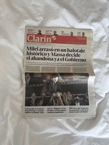 Giornale javier milei - giornale,