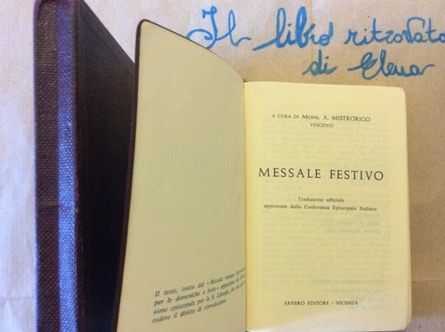 Messale festivo del mons - festivo,