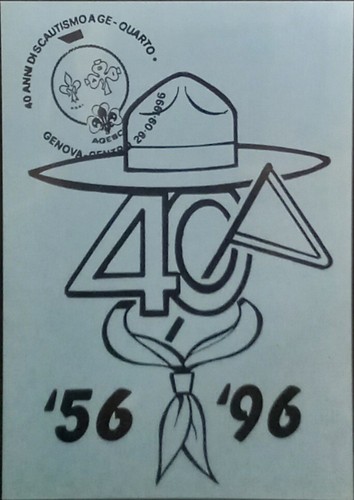 Cartolina scout anni di - cartolina,