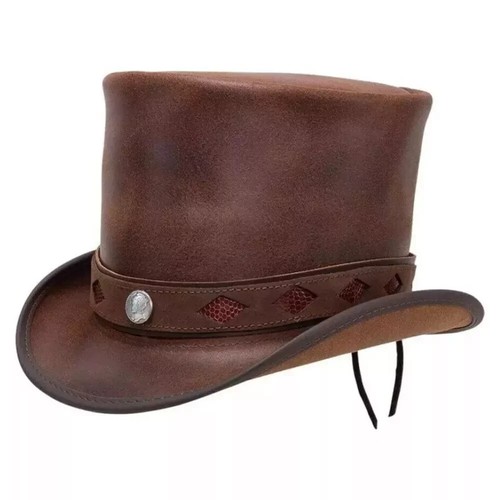 Cappello steampunk pelle - steampunk,