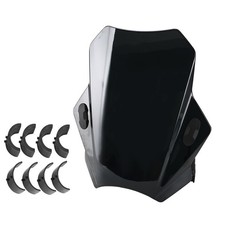 Cupolino Universale Del Motociclo Regolabile Parabrezza 28MM 25MM 22MM Manubrio`