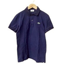 Polo LACOSTE uomo 2 viola logo