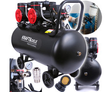 KD1392 Compressore 100L Oil-Free Silenzioso 230V 2 Pompe 4 Cilindro 8bar