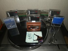 LOT 9 CASSETTE DAT AUDIO