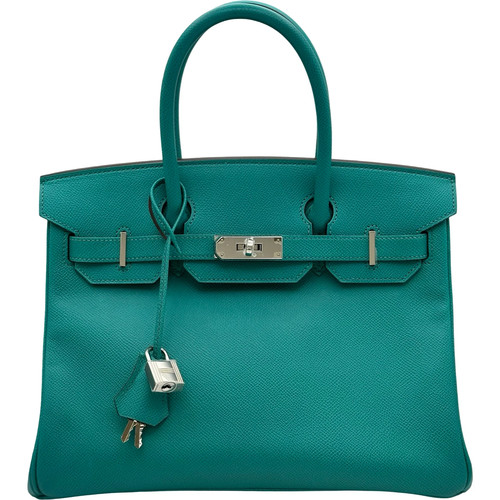 Hermes birkin green epsom - birkin, 30