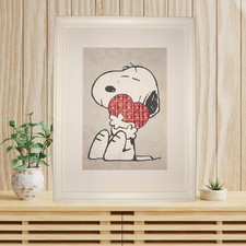 Snoopy quadro moderno su - quadro,
