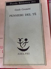 CERONETTI. PENSIERI DEL Tè -