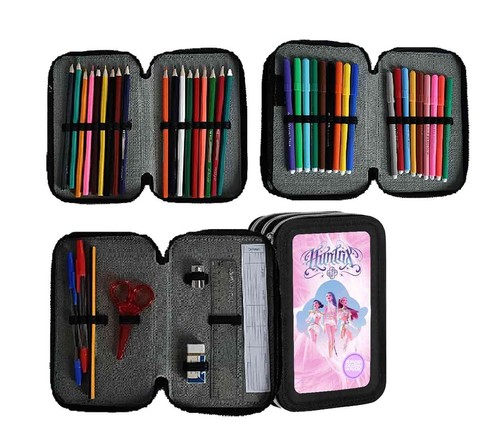 Astuccio scuola zip - scuola, 3