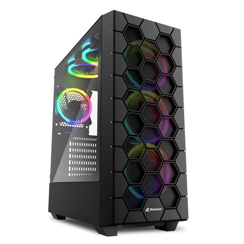 Case sharkoon gaming - case,