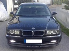FARI NERI ANGEL EYES A LED PER BMW SERIE 7 E38 DA 1994 A 1998 