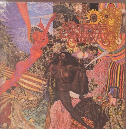 Santana abraxas gatefold near - santana,