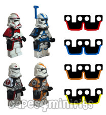 Kama stampato PERSONALIZZATO - ideale per il tuo Lego Storm o Clone Trooper. SOLO CAPPELLI