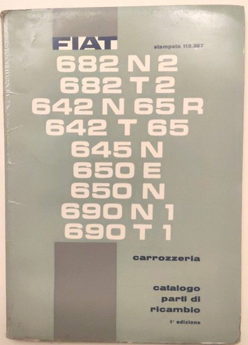 Raro 1962 catalogo - 1962, ricambi