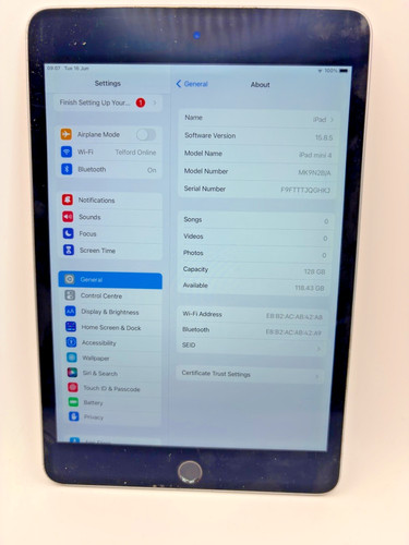 Apple ipad mini 128gb grigio - apple,