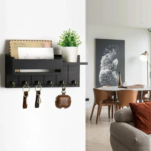 Portachiavi legno rustico - legno,
