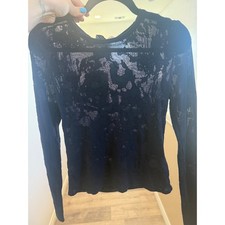 NWT Zara Textured Devoré Long