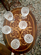 Bicchieri cristallo Baccarat modello ' Diamond " o Diamante. 