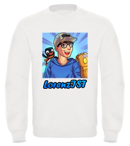 Felpa giro lorenzist youtuber - giro,
