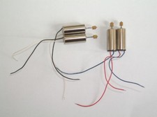 Set 4 Motori Mini Elicotteri Coassiali 2 Motori A + 2 Motori Pignone in Metallo