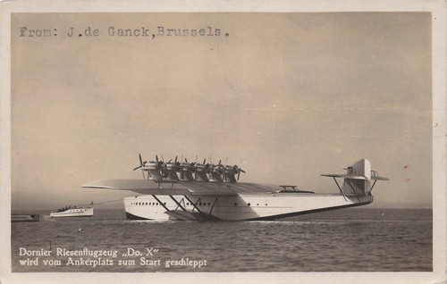 Rppc dornier idrovolante - x,