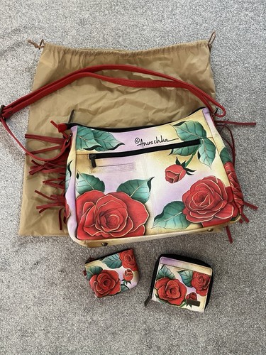 Borsa mano anuschka pelle - anuschka, in