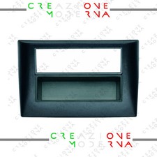 MASCHERINA AUTORADIO STEREO FIAT STILO CON CASSETTINO PORTAOGGETTI