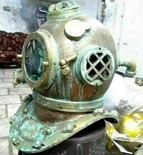 Casco immersione vintage - casco,