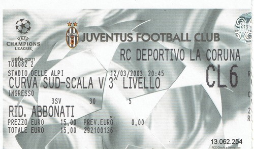 Juventus deportivo coruna - juventus,