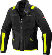 GIACCA MOTO H2Out NETRUNNER BLACK YELLOW FLUO SPIDI SIZE XL