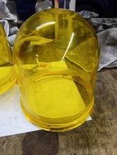 Plastica Ricambio Lampeggiante Giallo Diametro 15.5cm Altezza 17CM Aric (44)