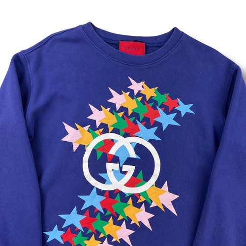 Felpa gucci rainbow stars - gucci,