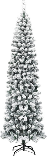 Albero natale innevato - albero,