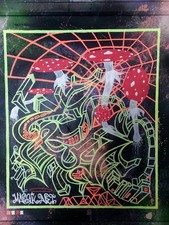 Quadro 60x50 arte dipinto a