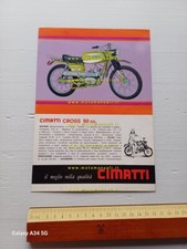 Cimatti 50 Cross depliant ciclomotore anni 70 originale italiano