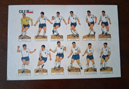 Cartolina calcio mondiali 1966 - mondiali,