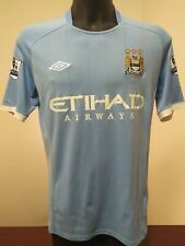 Manchester City Maglia Shirt 2009 / 2010 Vintage Jersey * Umbro Taglia M 