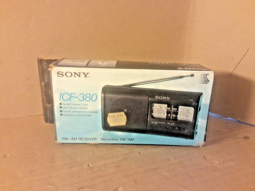 Sony ricevitore icf - sony, fm/am