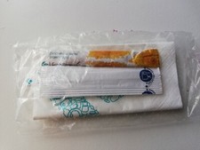 Air Dolomiti airways Airlines Sugar sachet packet napkins spoon 