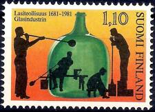Finlandia 1981 Industria Vetro Soffiatore Bottiglia Commercio Business Storia 1v MNH