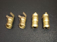 4 Terminali in ottone per cavo